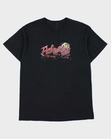 Vintage Y2K 00s Big Rig Trucks Flat Outta' Hell Heavyweight Crewneck T-Shirt - L
