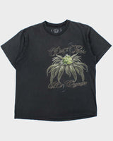 Vintage Y2K 00s Don't Panic It's Organic Marijuana Heavyweight Crewneck T-Shirt - XL