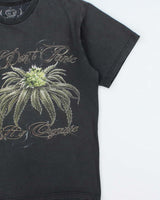 Vintage Y2K 00s Don't Panic It's Organic Marijuana Heavyweight Crewneck T-Shirt - XL