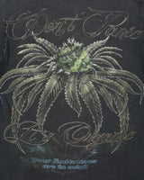 Vintage Y2K 00s Don't Panic It's Organic Marijuana Heavyweight Crewneck T-Shirt - XL