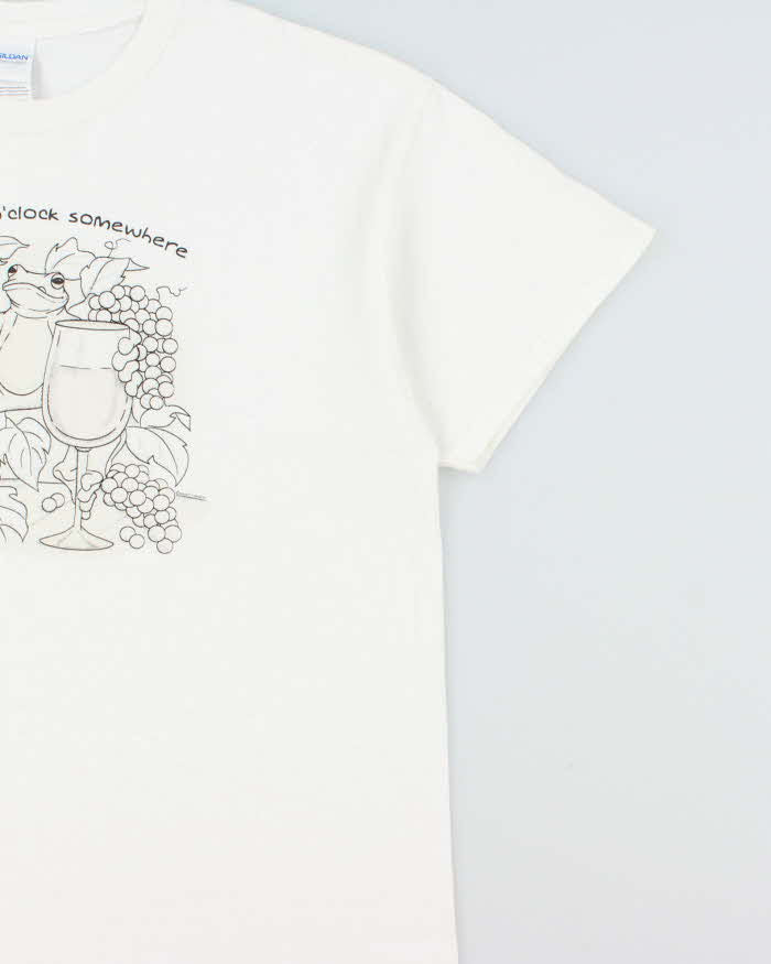 Vintage Magic Tees Boozy Frog Gildan Heavyweight Crewneck T-Shirt - XL