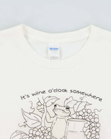 Vintage Magic Tees Boozy Frog Gildan Heavyweight Crewneck T-Shirt - XL