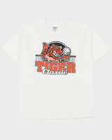 Vintage Y2K 00s Tiger Classic Basketball Gildan Ultra Heavyweight Crewneck T-Shirt - L