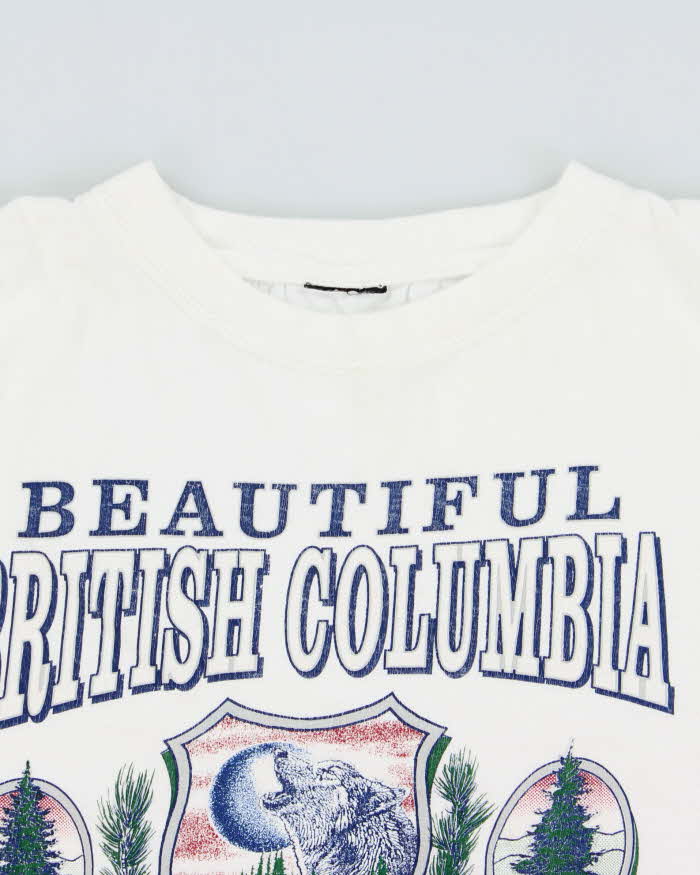 Vintage 1990s R U Decent BC Wilderness Heavyweight Crewneck T-Shirt - XL