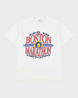 Vintage 1996 100th Boston Marathon Anvil Heavyweight Made In USA Single Stitch Crewneck T-Shirt - M