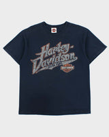 Vintage Harley Davidson Cancun Mexico Heavyweight Crewneck T-Shirt - L
