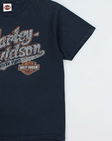 Vintage Harley Davidson Cancun Mexico Heavyweight Crewneck T-Shirt - L