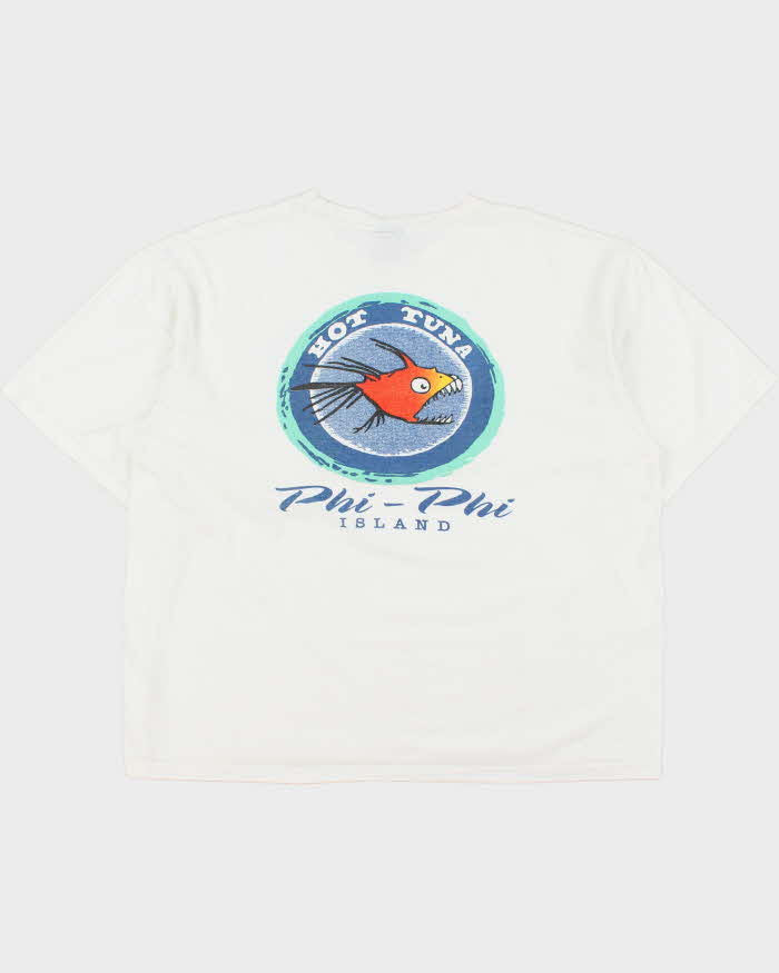 Vintage 1990s Hot Tuna Phi-Phi Island Heavyweight Crewneck T-Shirt - XL
