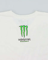 Vintage Y2K 00s Monster Energy Classic Heavyweight Crewneck T-Shirt - L