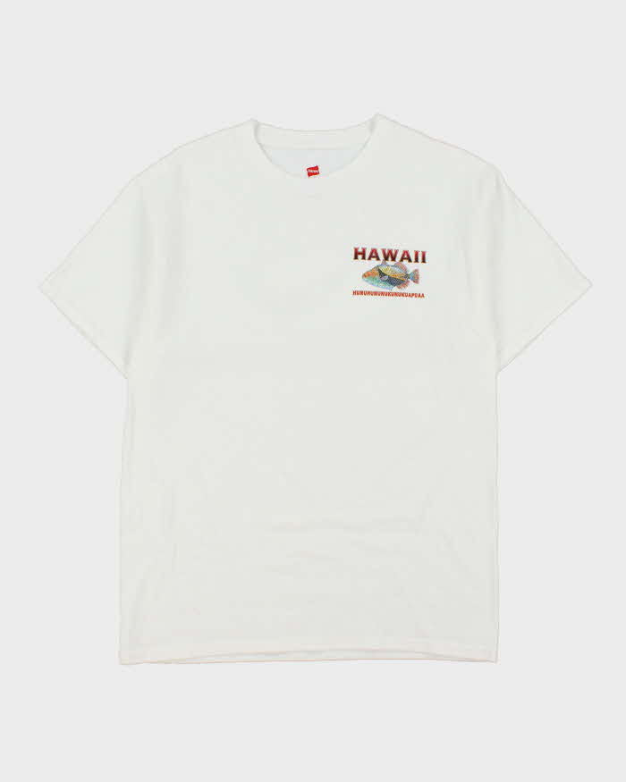 Vintage Hawaiian Triggerfish Kauai Hanes Heavyweight Crewneck T-Shirt - L