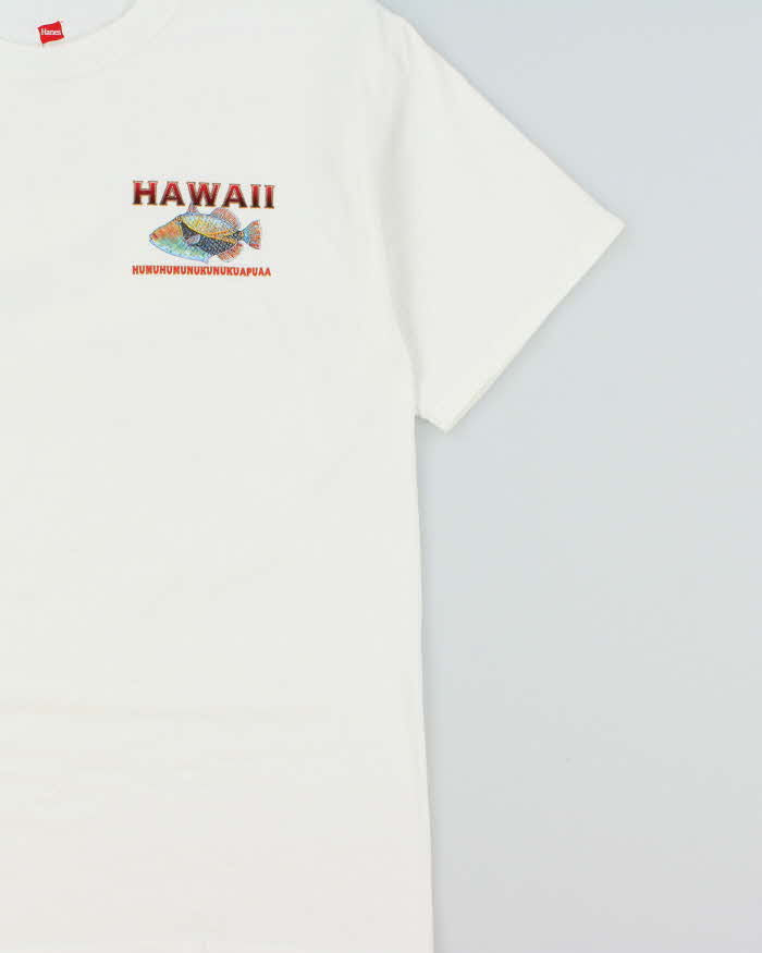 Vintage Hawaiian Triggerfish Kauai Hanes Heavyweight Crewneck T-Shirt - L