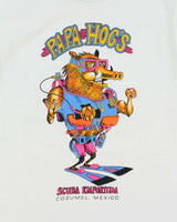 Vintage 1990s Papa Hogs Scuba Emporium Cozumel Mexico Heavyweight Crewneck T-Shirt - M