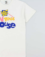Vintage WWF In Your House Gildan Heavyweight Crewneck T-Shirt - M