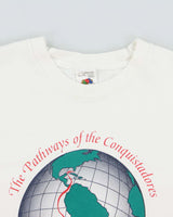 Vintage 1992 Conquistadores Marine Expeditions Heavyweight Made In Canada Single Stitch Crewneck T-Shirt - L