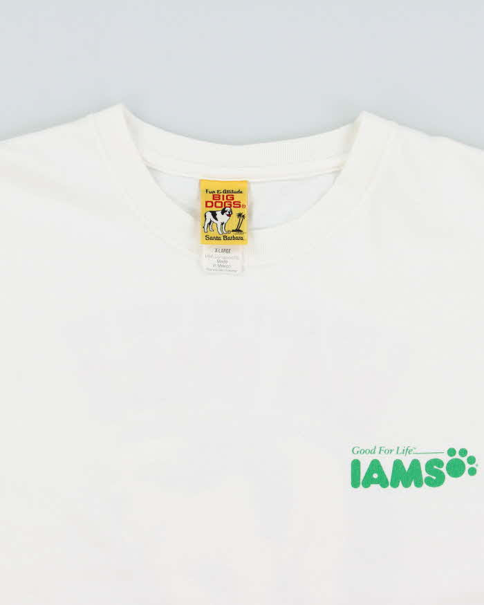 Vintage 2001 Big Dogs Sportswear Heavyweight Crewneck T-Shirt - XL