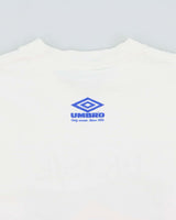 Vintage Umbro 1998 World Cup Brasil Futbol Heavyweight Crewneck T-Shirt - L