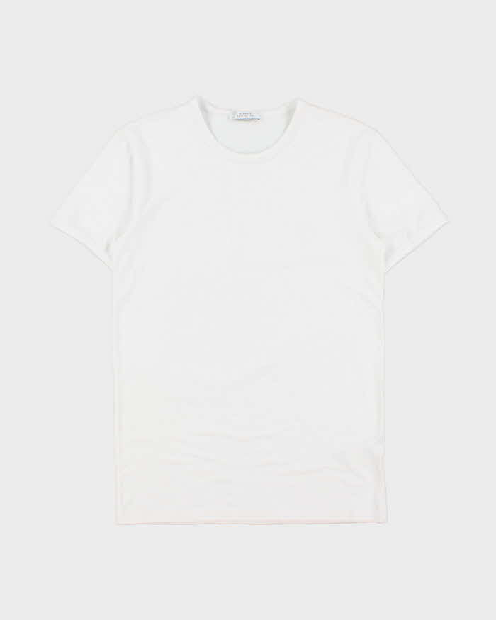 SS2013 Versace Collection Heavyweight Medusa Head Crest Fitted Crewneck T-Shirt - XL