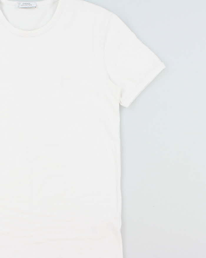 SS2013 Versace Collection Heavyweight Medusa Head Crest Fitted Crewneck T-Shirt - XL