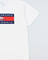 Vintage 00s San Francisco California Heavyweight Made In USA Crewneck T-Shirt - L