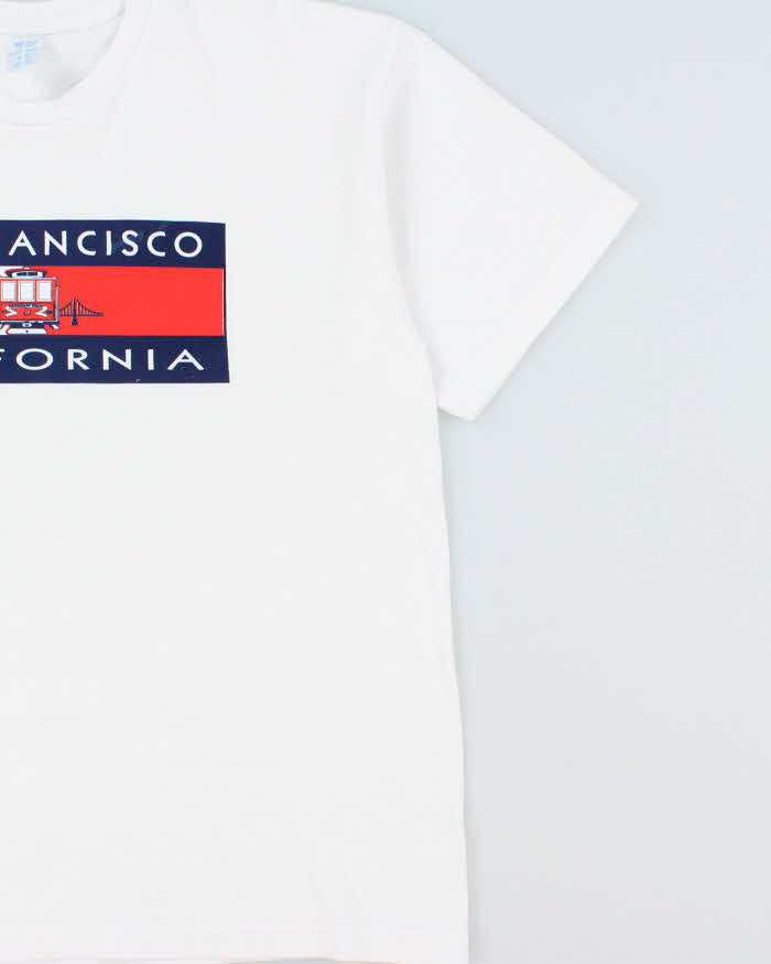 Vintage 00s San Francisco California Heavyweight Made In USA Crewneck T-Shirt - L