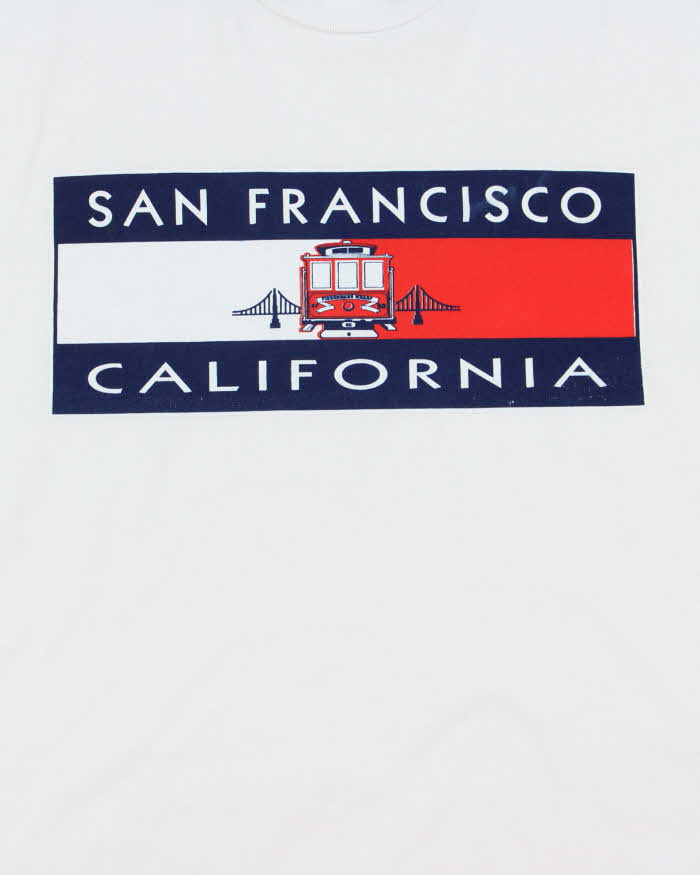 Vintage 00s San Francisco California Heavyweight Made In USA Crewneck T-Shirt - L