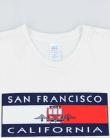 Vintage 00s San Francisco California Heavyweight Made In USA Crewneck T-Shirt - L