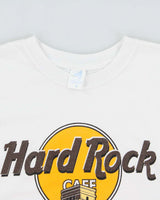 Vintage 1990s Hard Rock Cafe Progreso, Yuc. Mexico Heavyweight Crewneck T-Shirt - L