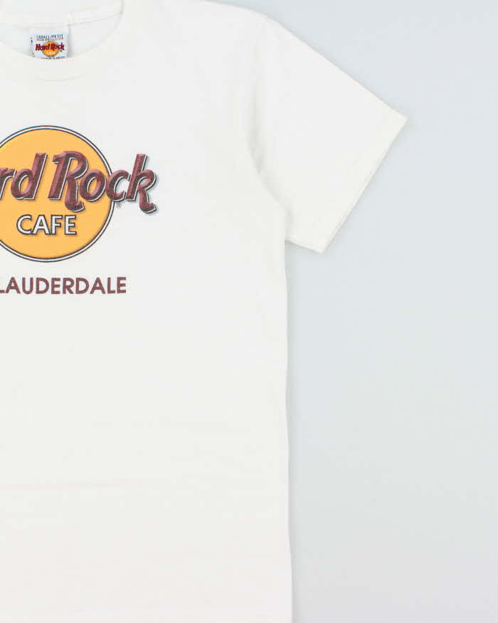 Vintage 1990s Hard Rock Cafe Ft. Lauderdale Heavyweight Crewneck T-Shirt - S