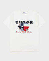 Vintage '00 Y2K Texas Lone Star State Hanes Heavyweight Crewneck T-Shirt - M