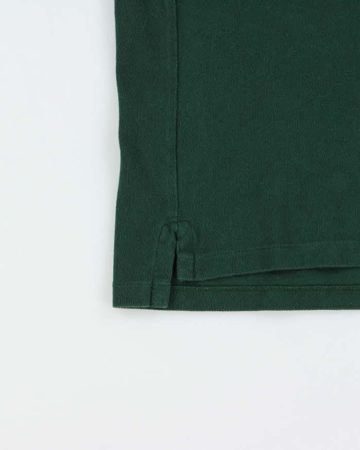 Vintage Polo Ralph Lauren British Racing Green Custom Slim Fit Short Sleeve Polo Shirt - L
