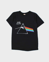 Vintage 1987 Pink Floyd Dark Side Of The Moon North America Tour Single Stitch Made In Canada Crewneck T-Shirt - L