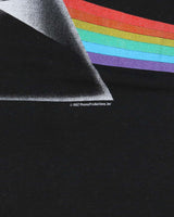Vintage 1987 Pink Floyd Dark Side Of The Moon North America Tour Single Stitch Made In Canada Crewneck T-Shirt - L