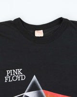 Vintage 1987 Pink Floyd Dark Side Of The Moon North America Tour Single Stitch Made In Canada Crewneck T-Shirt - L