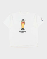 Vintage 1990s Spielberg's Stella Artois Jaws Movie Heavyweight Crewneck T-Shirt - XL