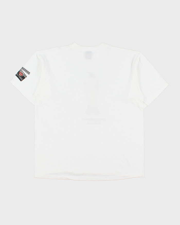 Vintage 1990s Spielberg's Stella Artois Jaws Movie Heavyweight Crewneck T-Shirt - XL