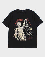 Vintage Y2K 00s Metallica And Justice For All Heavyweight Bomber Tag Crewneck T-Shirt - L