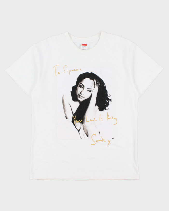SS17 Supreme Sade 'Your Love Is King' Heavyweight Crewneck T-Shirt - L