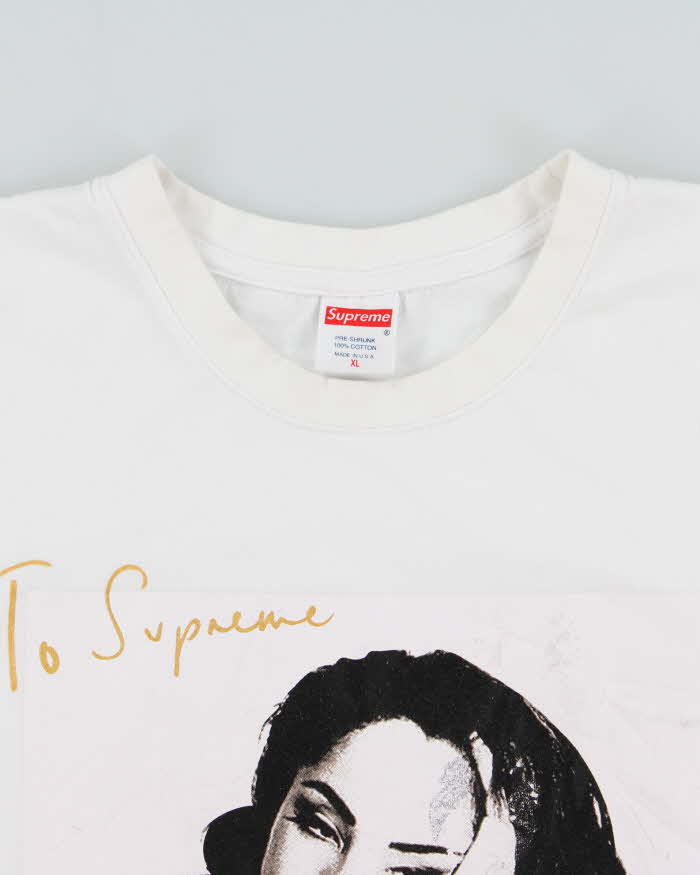 SS17 Supreme Sade 'Your Love Is King' Heavyweight Crewneck T-Shirt - L