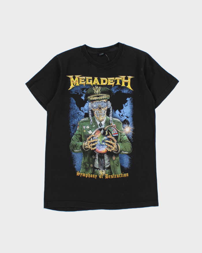 Vintage Megadeth Symphony Of Destruction '18 Tultex Crewneck T-Shirt - S