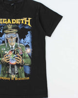 Vintage Megadeth Symphony Of Destruction '18 Tultex Crewneck T-Shirt - S