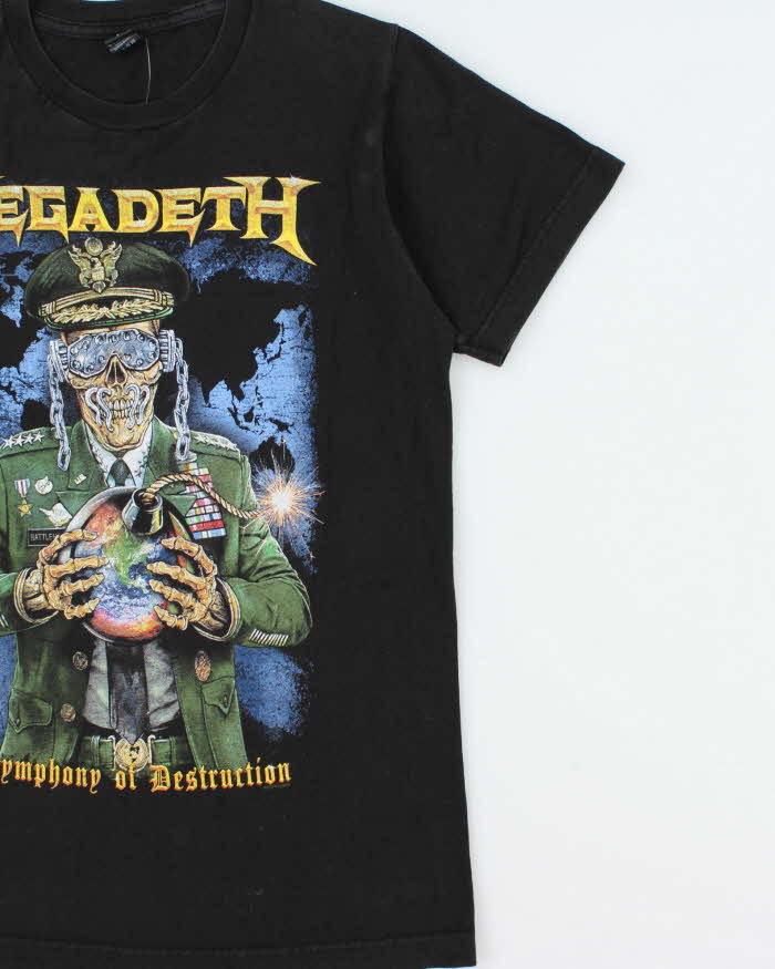 Vintage Megadeth Symphony Of Destruction '18 Tultex Crewneck T-Shirt - S