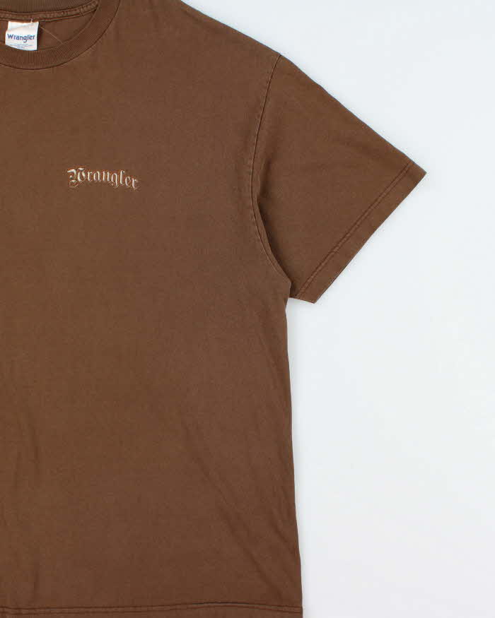 Vintage Y2K 00s Wrangler Heavyweight 'This Ain't My First Rodeo' Crewneck T-Shirt - XXL