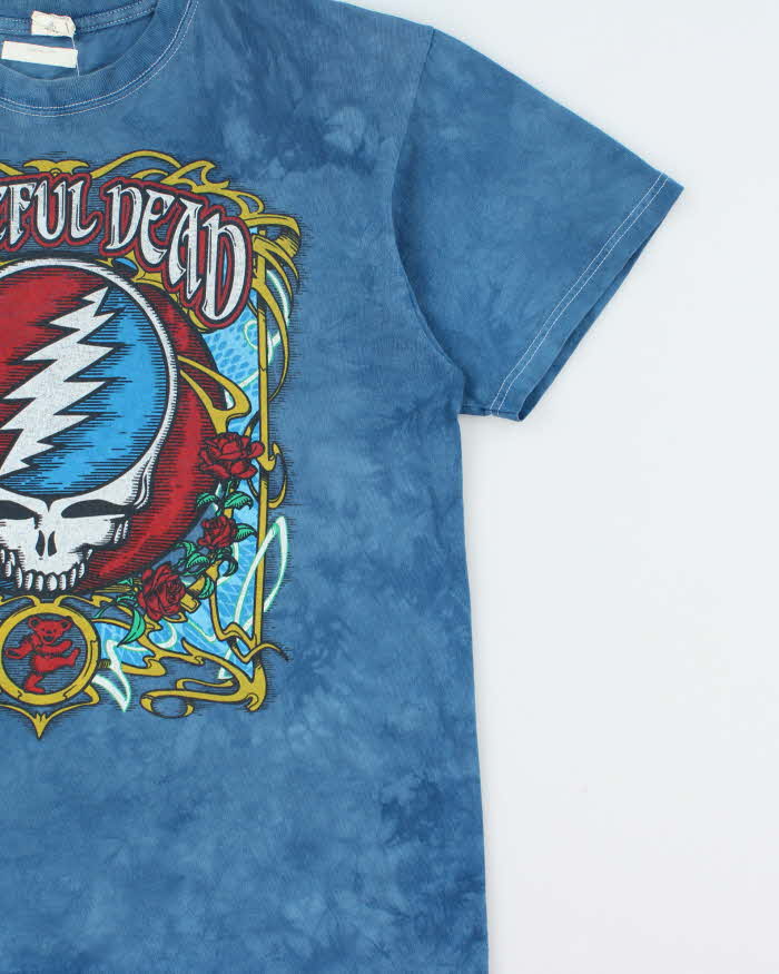 Vintage '08 Grateful Dead Tie-Dye Anvil Heavyweight Crewneck T-Shirt - L