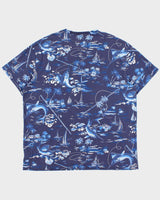 Vintage Polo Ralph Lauren Hawaiian Single Stitch Classic Fit Crewneck Pocket T-Shirt - L