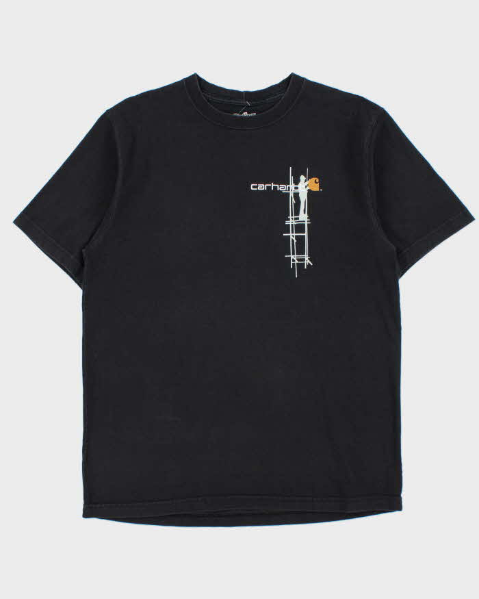 Vintage Y2K '09 Carhartt K258 Heavyweight Scaffold Workman Crewneck T-Shirt - M