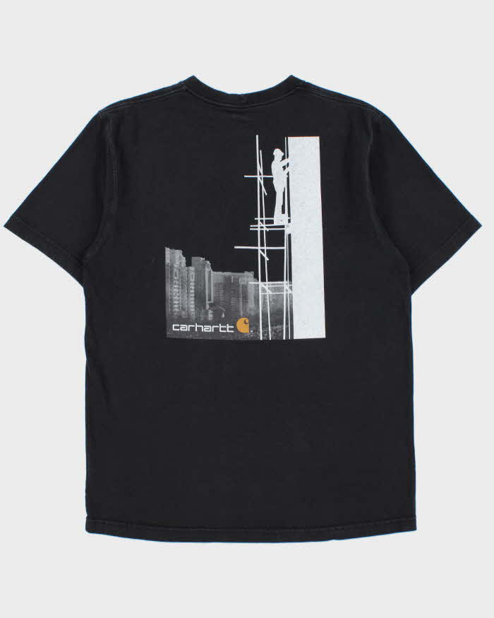 Vintage Y2K '09 Carhartt K258 Heavyweight Scaffold Workman Crewneck T-Shirt - M
