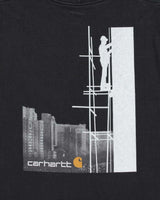 Vintage Y2K '09 Carhartt K258 Heavyweight Scaffold Workman Crewneck T-Shirt - M