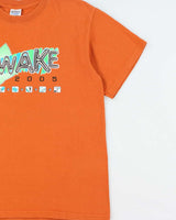 Vintage '05 Y2K Awake Terracotta Heavyweight Ultra Gildan Crewneck T-Shirt - M