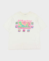 Vintage 1990s Ocean Pacific 'Feel The Need To Surf' Heavyweight Made In USA Single Stitch Crewneck T-Shirt - L