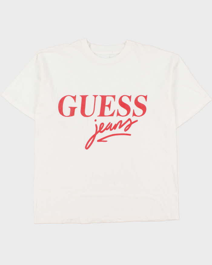 Vintage 1990s Guess Jeans Heavyweight Single Stitch Crewneck T-Shirt - L